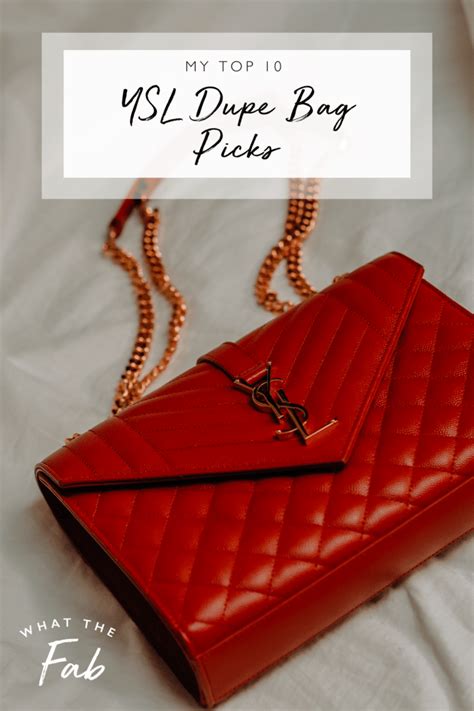 best ysl purse replica|ysl dupe bag top 10.